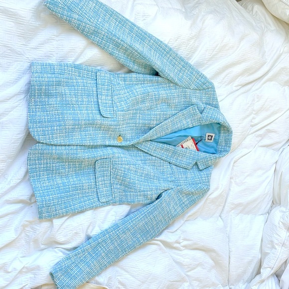 Air Blue Multi Coat by Anne Klein - Picture 3 of 4